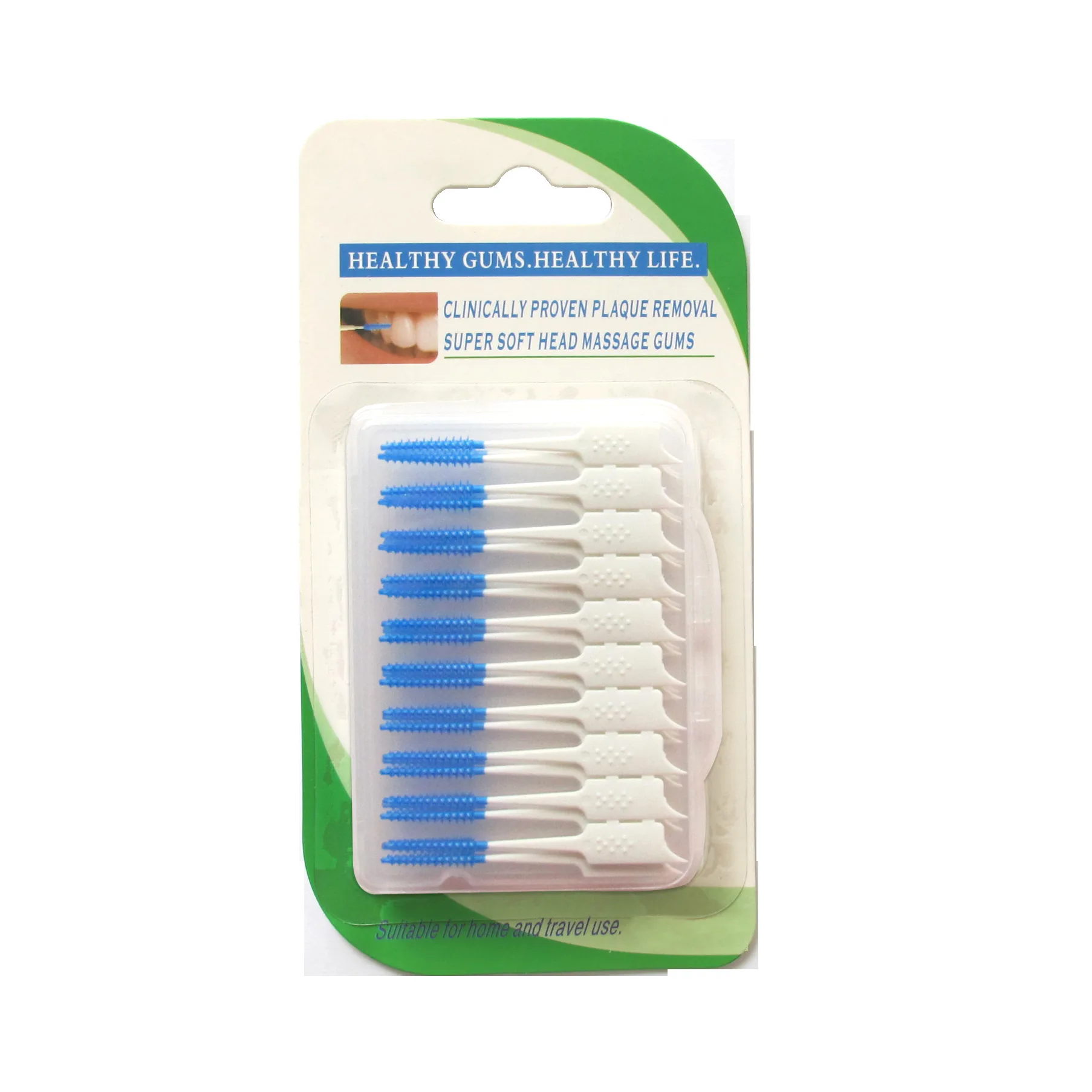 

20pcs Dental Brush Interdental Brush Dental Floss On A Stick Dental Care Tooth Picks/brush Teeth Cleaning Oral Care Floss Pick