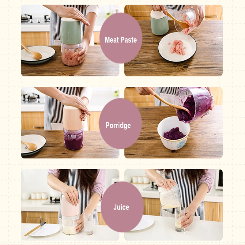 Детская пищевая комбинаты мельница измельчитель для младенцев кормушка