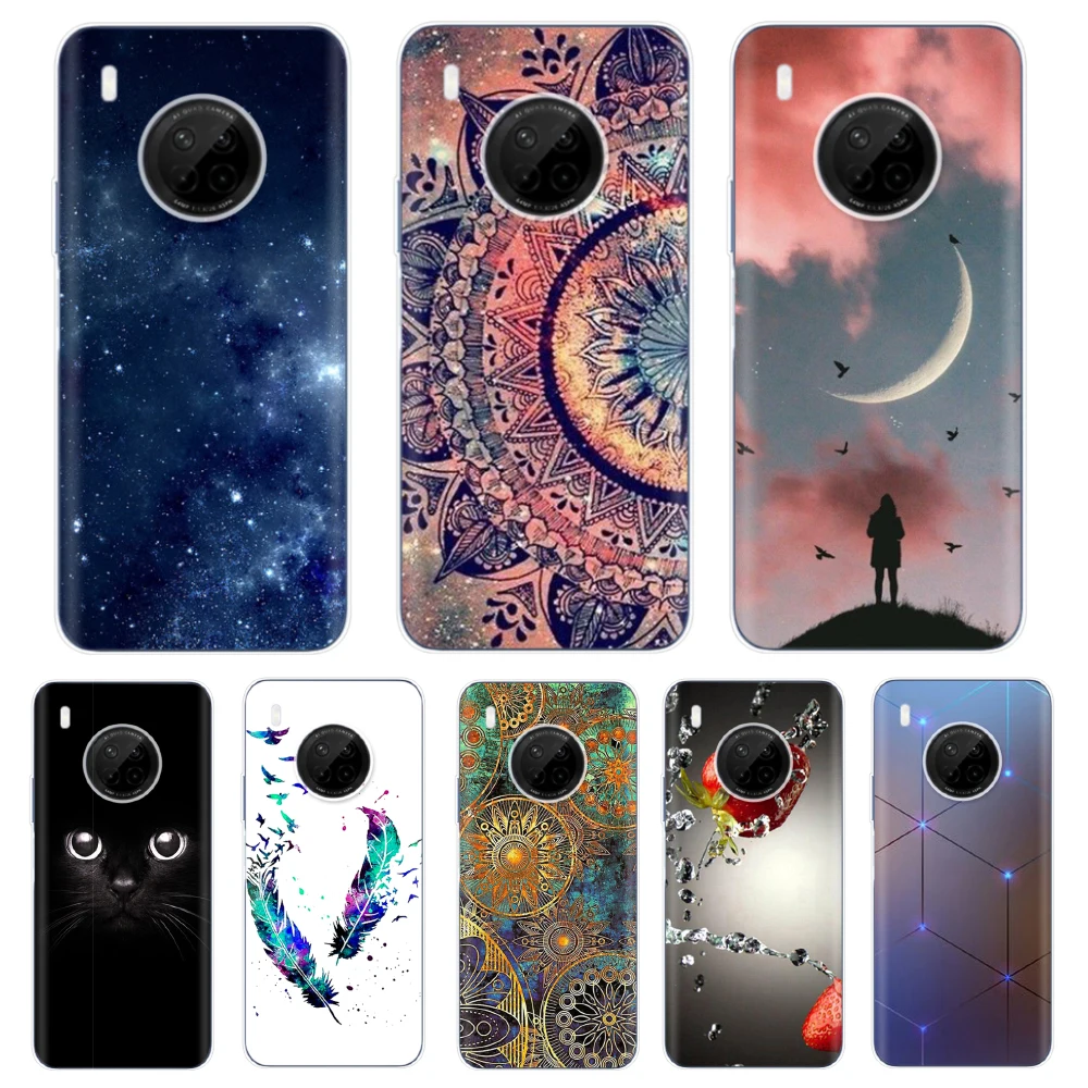 

Silicone Case For Huawei Y9A Case Y9A Soft TPU Fundas Phone Case For Huawei Y9A 2020 FRL-L23 Case Y9 A Y 9A Back Cover Coque Bag