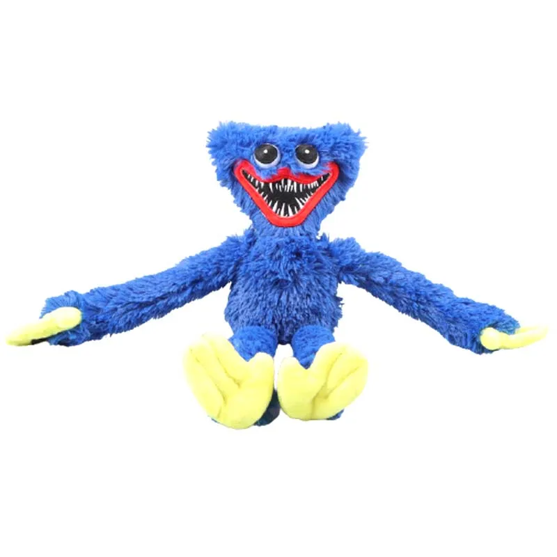 

40 см Huggy Wuggy Poppy Playtime плюшевая игрушка, мультяшная кукла, мягкие игрушки, ужасная фигурка, плюшевая подставка, подарок на день рождения и Рожде...