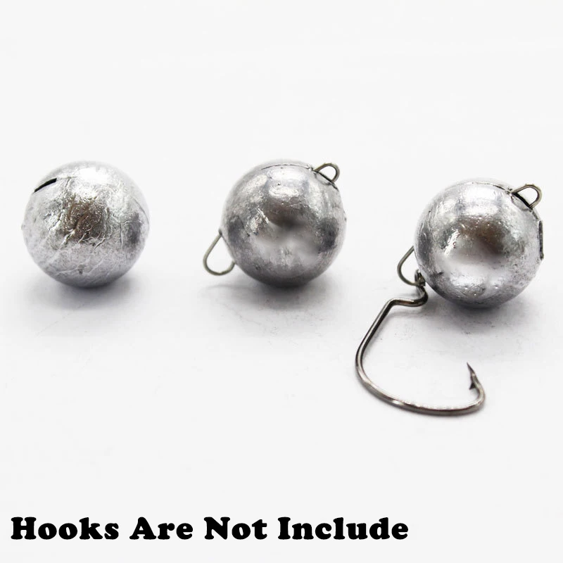 Одержимость 3 г-21 г рыболовные грузила Чебурашка аксессуары джиг круглая голова