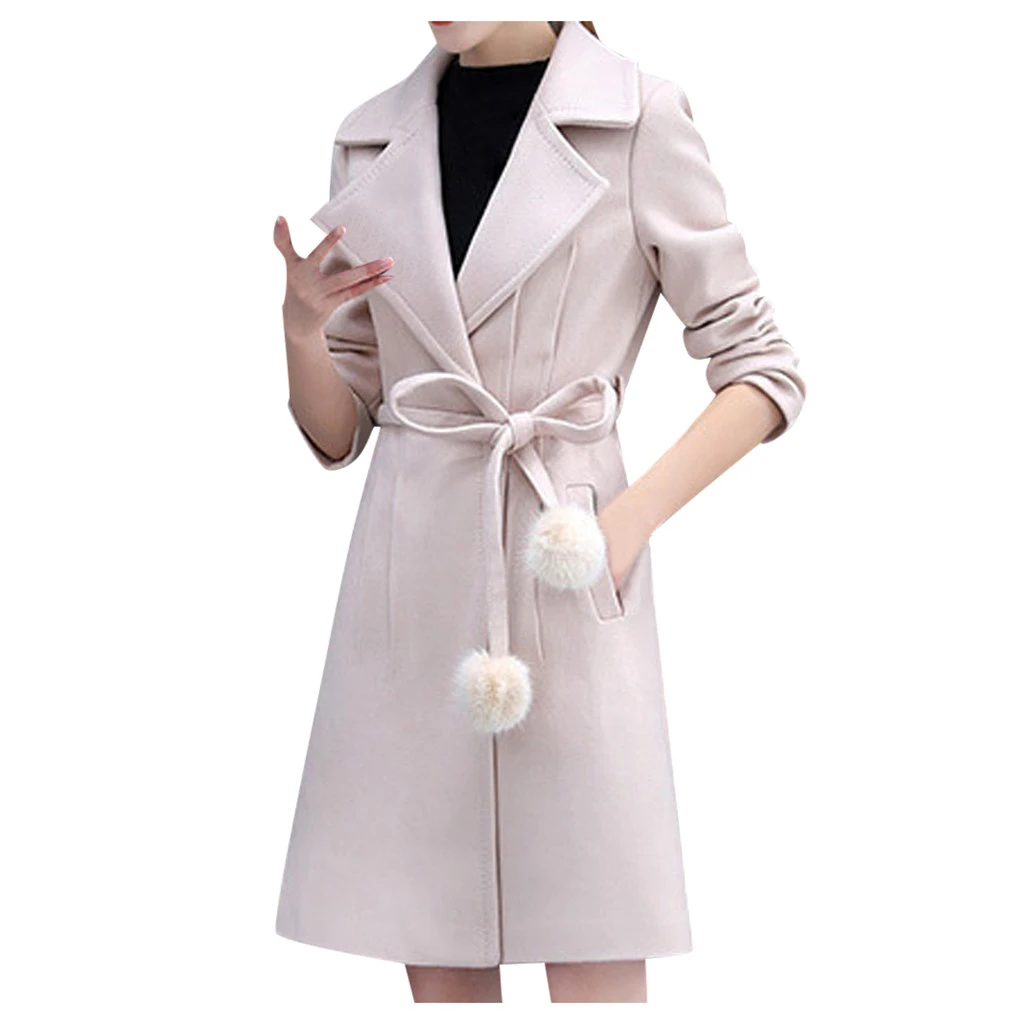 CHAMSGEND новые женские длинные тренчи кожаные пальто 2019 стильные осенние ветровки