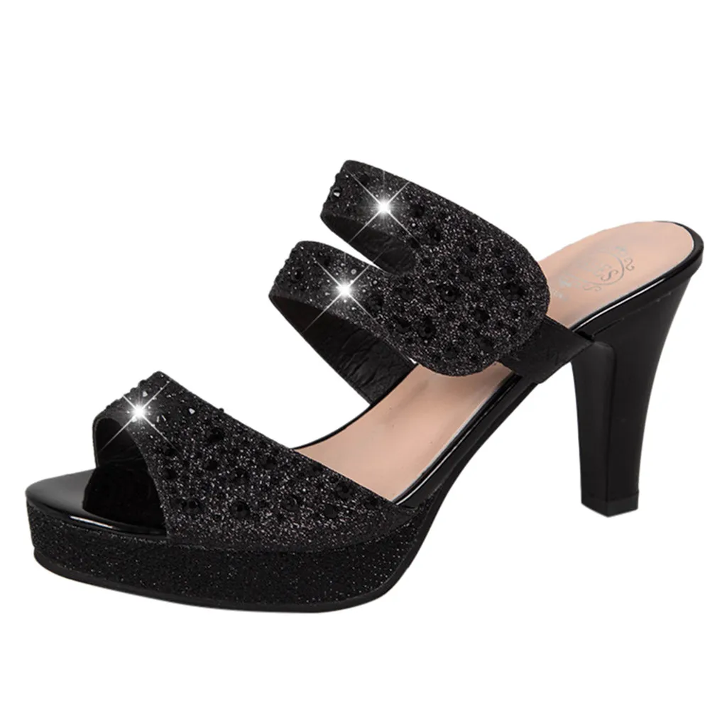 SAGACE/женские летние тапочки с открытым носком удобные нескользящие на танкетке