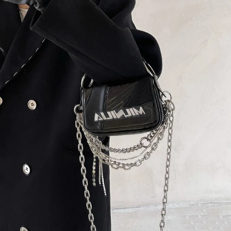 

Top Quality Luxury Brand Leather Letter Printing Chain Small Square Bag All-match Crossbody Shoulder Bag Designer Handbags Cc Gg