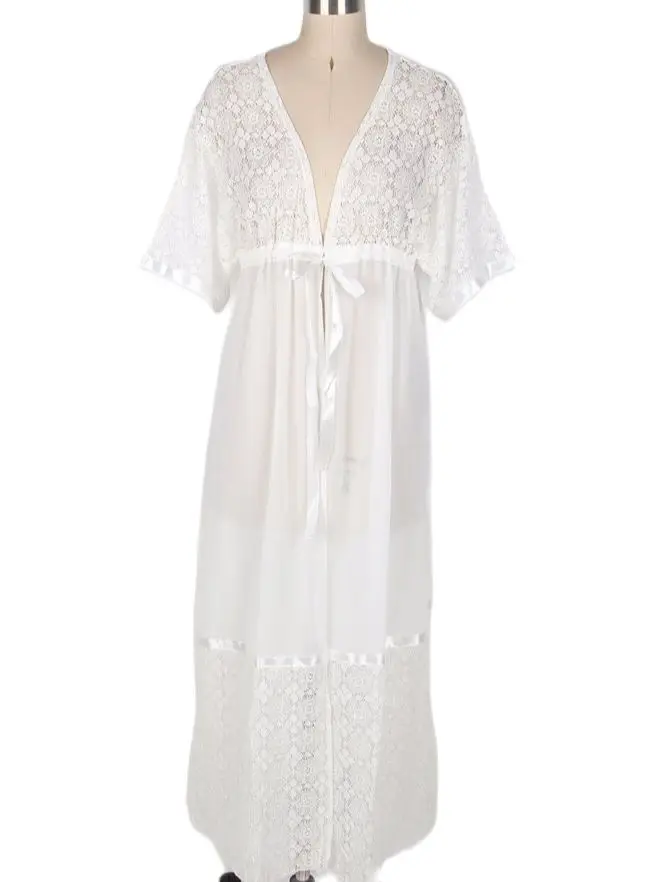 2021 вязаное крючком белое пляжное платье туника длинная парео бикини накидка для