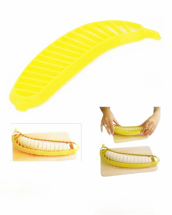 Креативная ломтерезка для бананов посуда овощерезка кухонные принадлежности