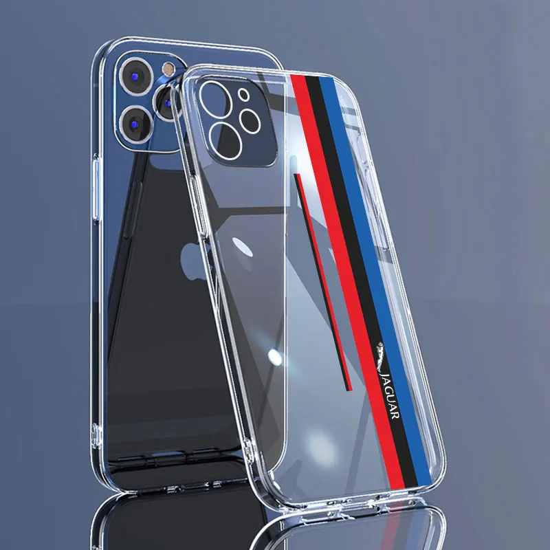 Ультратонкий автомобильный мягкий силиконовый чехол из ТПУ в полоску для