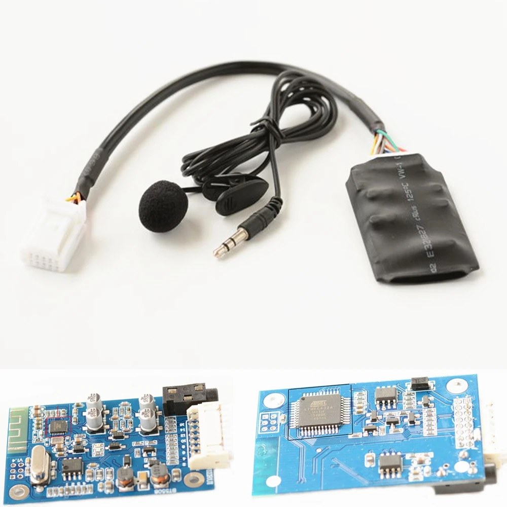 Автомобильный Bluetooth-адаптер AUX микрофон Громкая связь для Toyota RAV4 Bluetooth