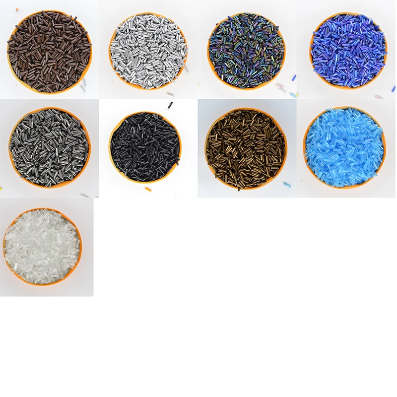 Австрийские стеклянные бусины серебристого цвета с двумя отверстиями 6 мм 500