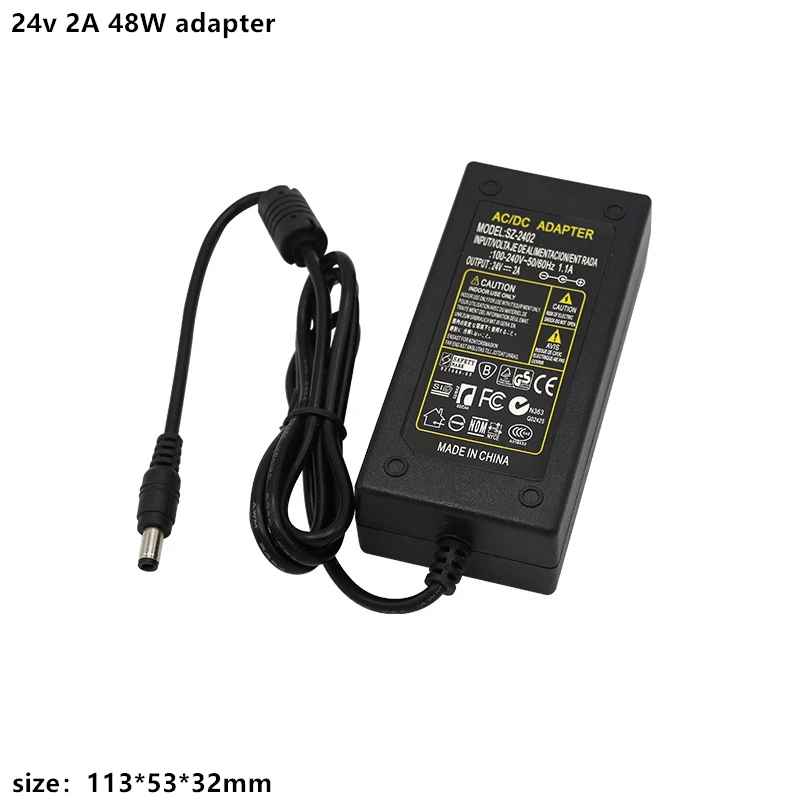 AC DC адаптер 15 в 48 24 В 1A 2A 3A 5A 5 5*2 1 AC110 220V конвертер зарядное устройство источник
