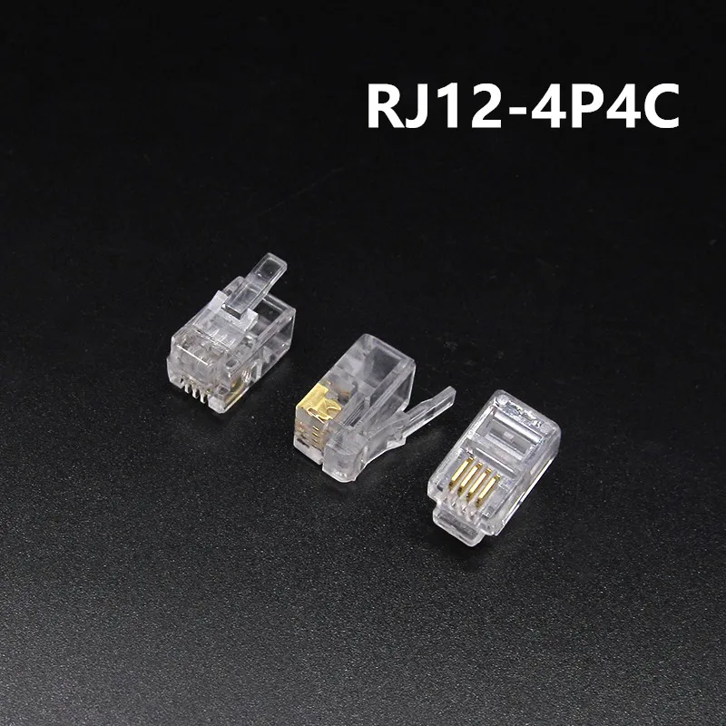 

Модульные разъемы RJ11 RJ45 10 шт.