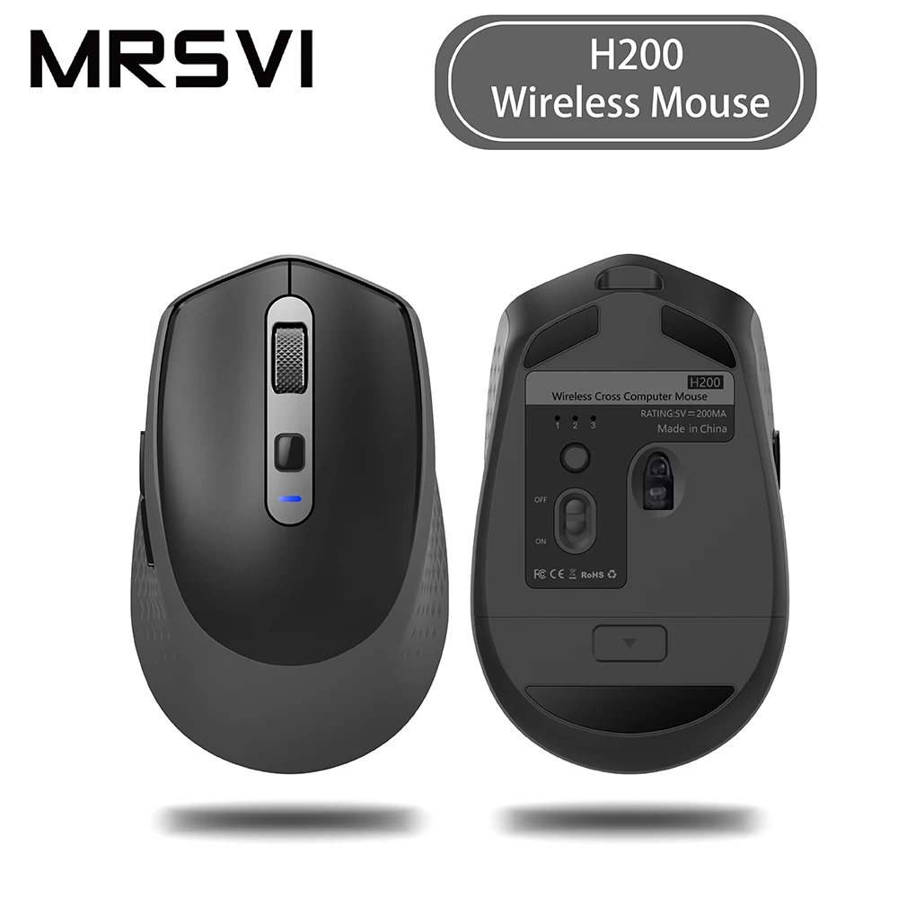 

2.4G Wireless Mouse Computer Bluetooth Mouse Silent PC Mouse Rechargeable Ergonomic Mouse 2.4Ghz USB Optical Mice For LaptopPC