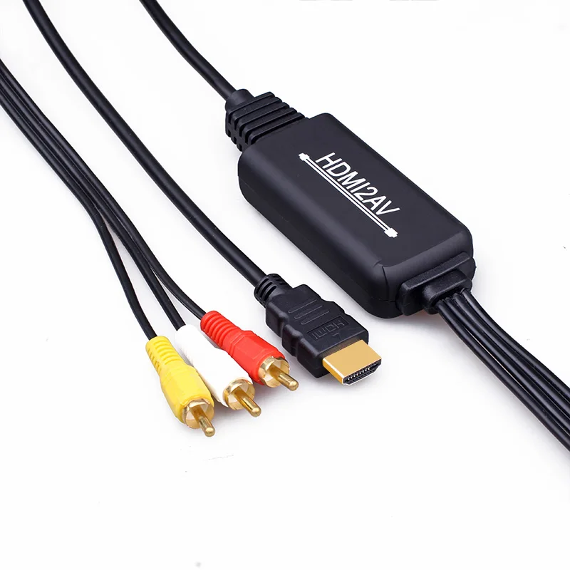 1080P HDMI в AV Line компьютерный Millet Barley Box видео HD интерфейс для старого телевизора