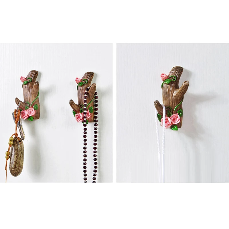 Вешалка для полотенец ванной и кухни настенный держатель ключей самоклеящееся