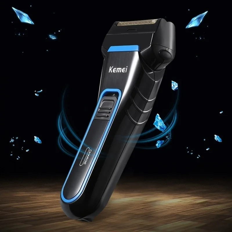 

Kemei Professional Beard Trimmer Electric Razor Men's Beard Shaver Rechargeable Electric Shaver Portable Electric Razor Trimmer