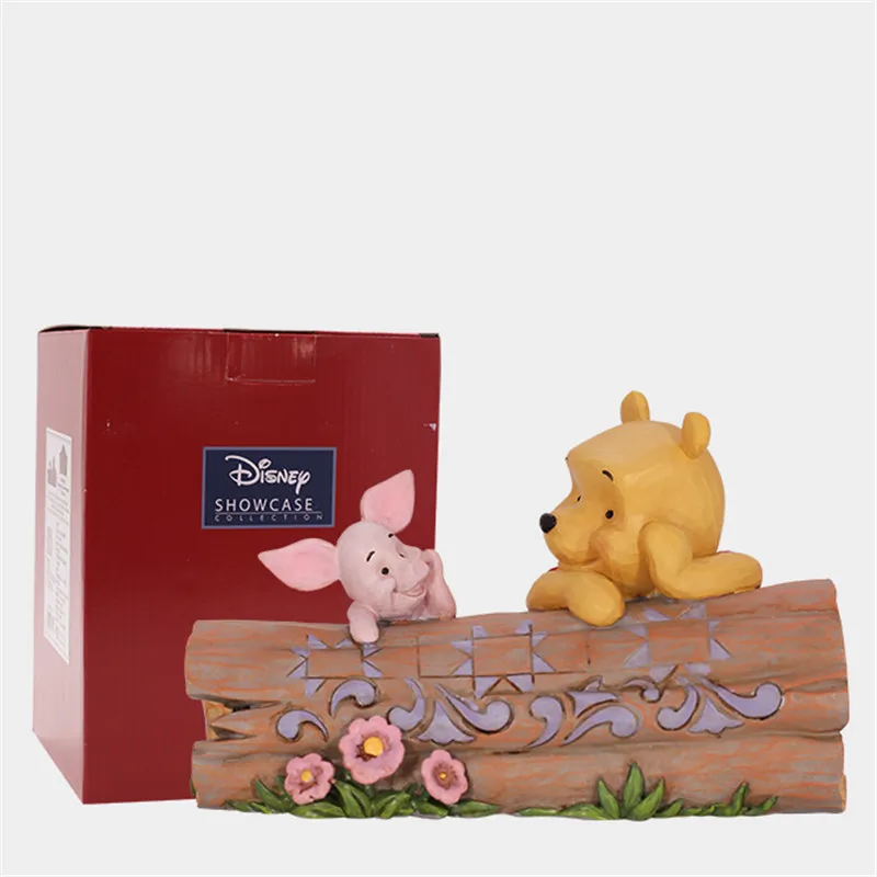 

Disney Cartoon Series 10Cm Anime Figures Winnie The Pooh Piglet Doll Model Ornaments Peripherals Puppets Decoration Collectable