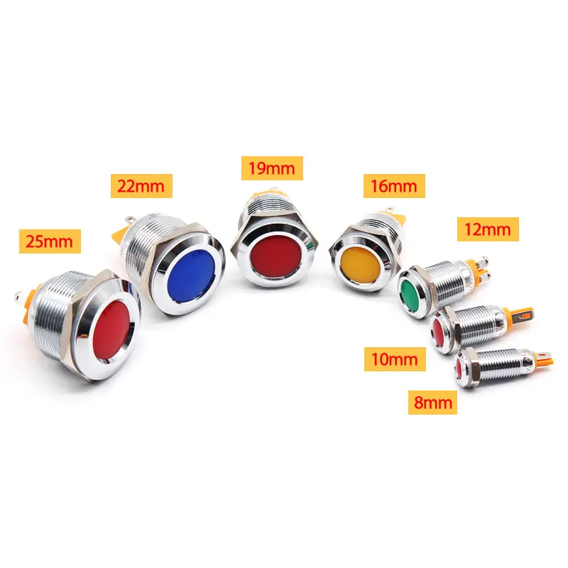 Металлический Водонепроницаемый Iindicator светильник с изоляционный контактный