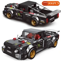technical ideas famous super racing car building blocks moc sports truck model bricks assembly toys for boys holiday gifts