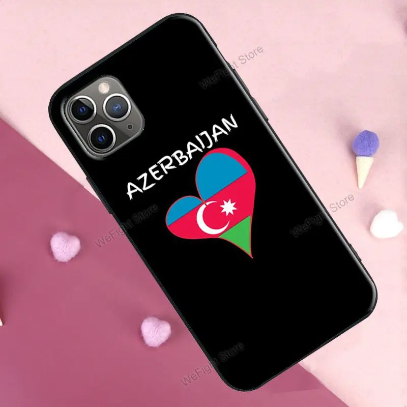 Чехол для телефона с флагом сердечком iPhone 13 11 Pro Max 12 mini X XR XS 6S 7 8 Plus SE 2020 | Мобильные