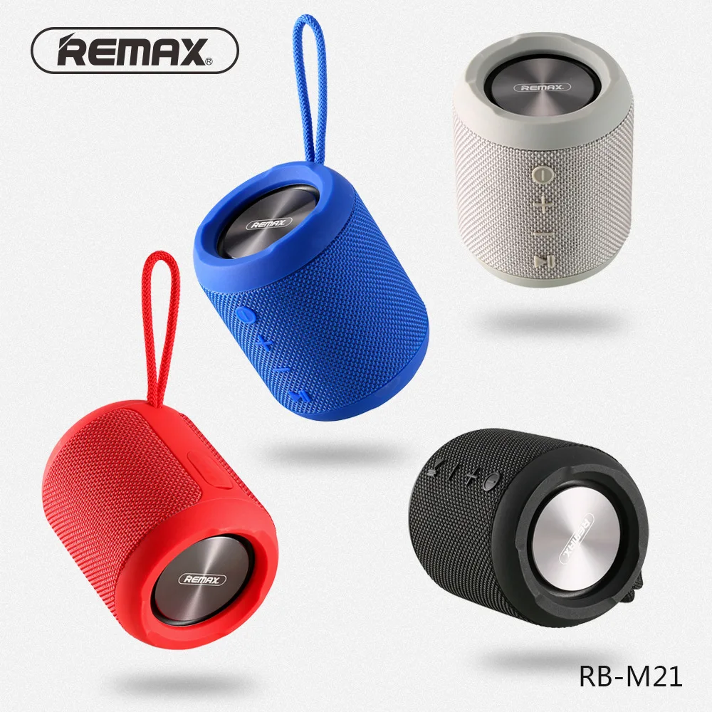 Уличная Bluetooth-Колонка Remax 4 2 Беспроводная колонка FM-радио разъем AUX TF-карта