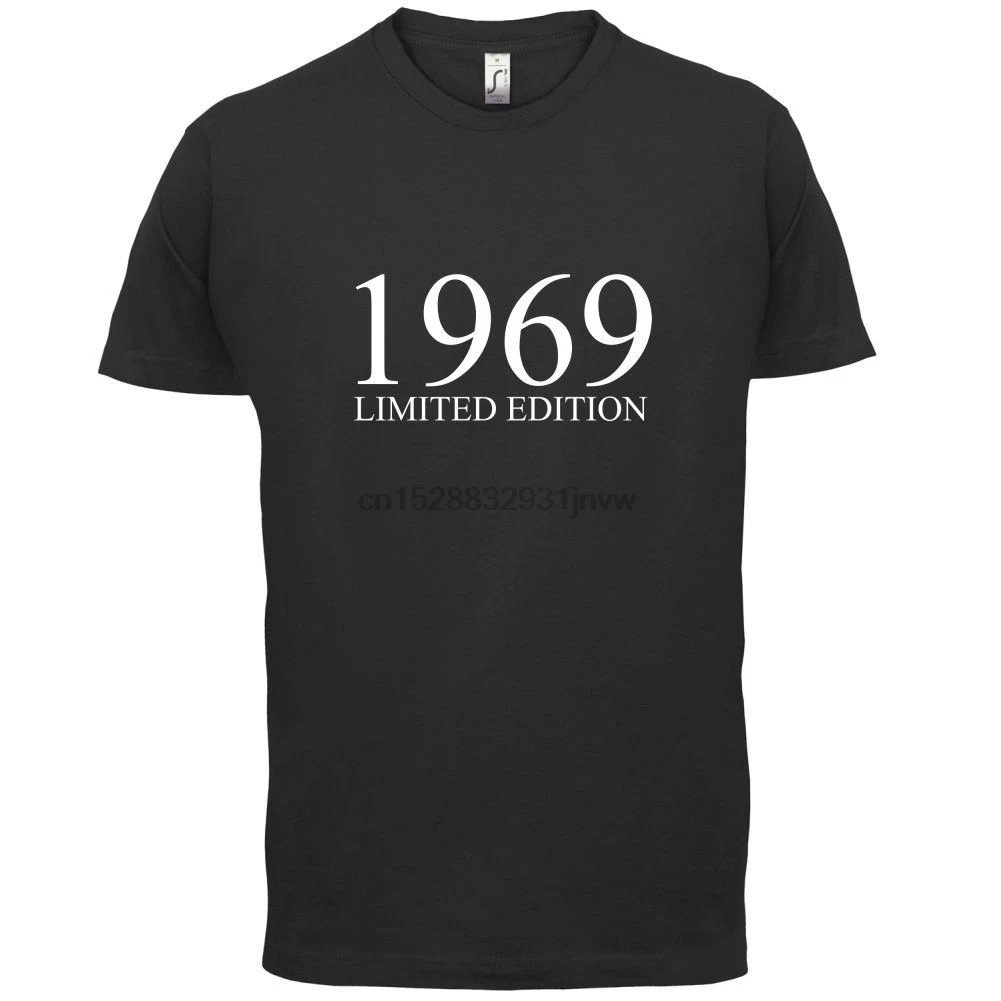 Ограниченная серия 1969 Мужская футболка 13 цветов 47 день рождения подарок с