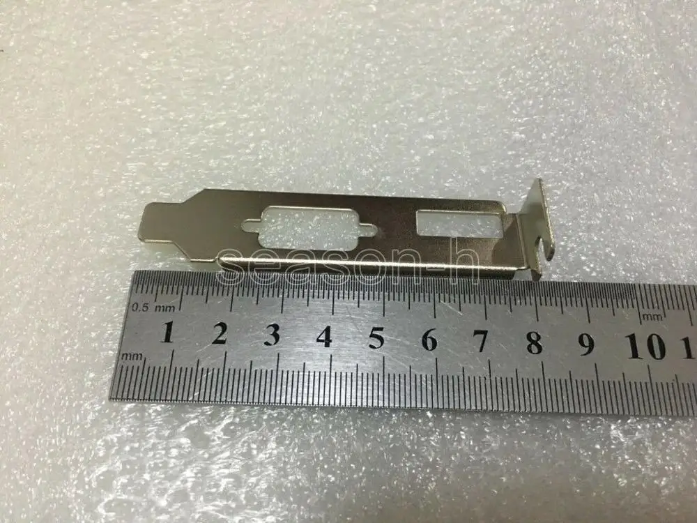 Стандартный низкопрофильный кронштейн VGA + HDMI для видеографики nVIDIA AMD ATI с двумя