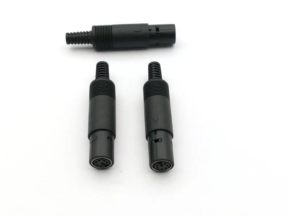 50 шт 6 Pin мини DIN гнездовой разъем для мыши клавиатуры Адаптер|connector female|connector mini