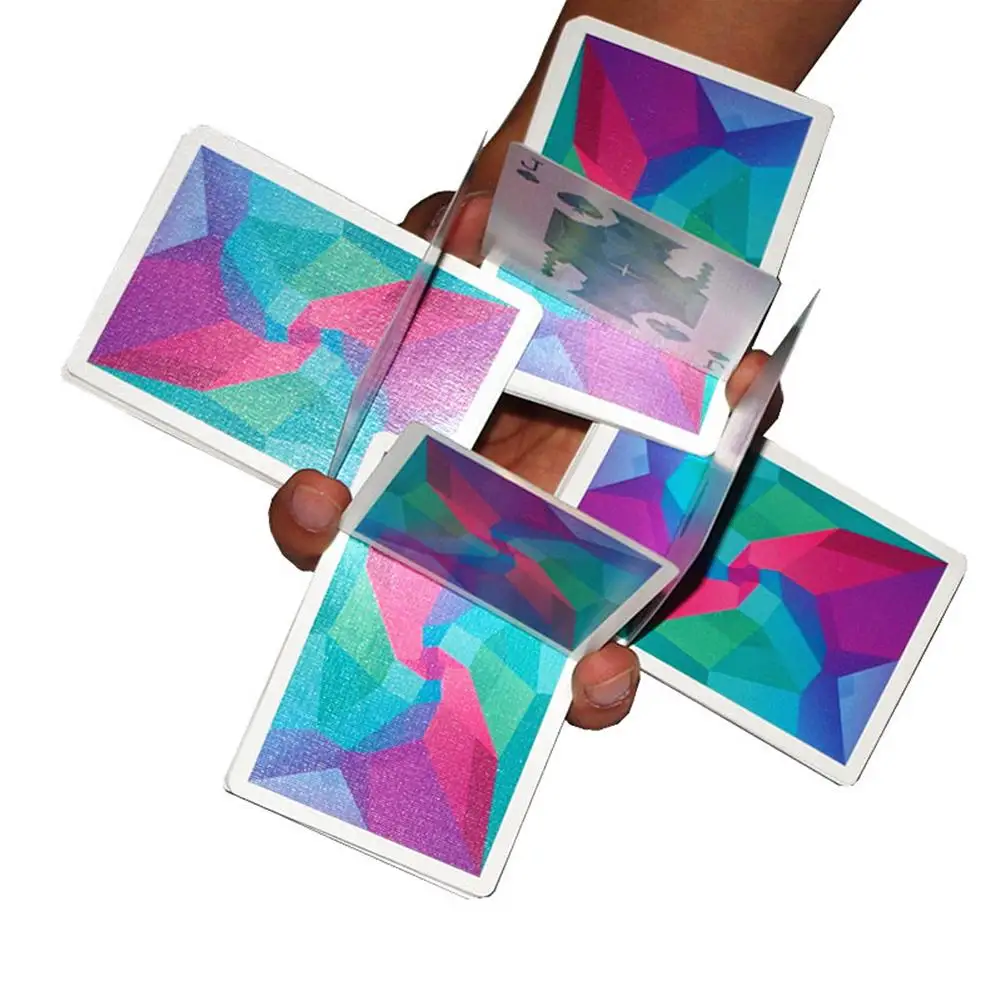 Игральные Pokers трехслойные прессованные обработанные игральные карты