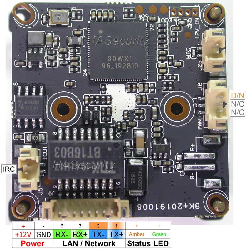 H.265 AI 1080P 1/3 &quotF37 CMOS датчик + 30WX (XM530/ IPC530) CCTV IP камера Модуль платы блока программного