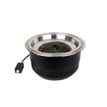 Factory direct hot sale Non-stick round electric grill pan/electric pizza pan/pizza pan