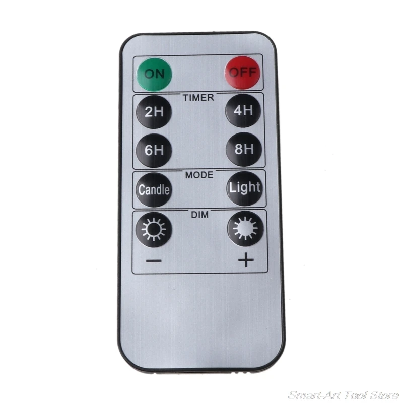 

3pack Flameless Led Candles Flickering Timer Remote Fake Wick Moving Flame Faux M06 21 Dropshipping