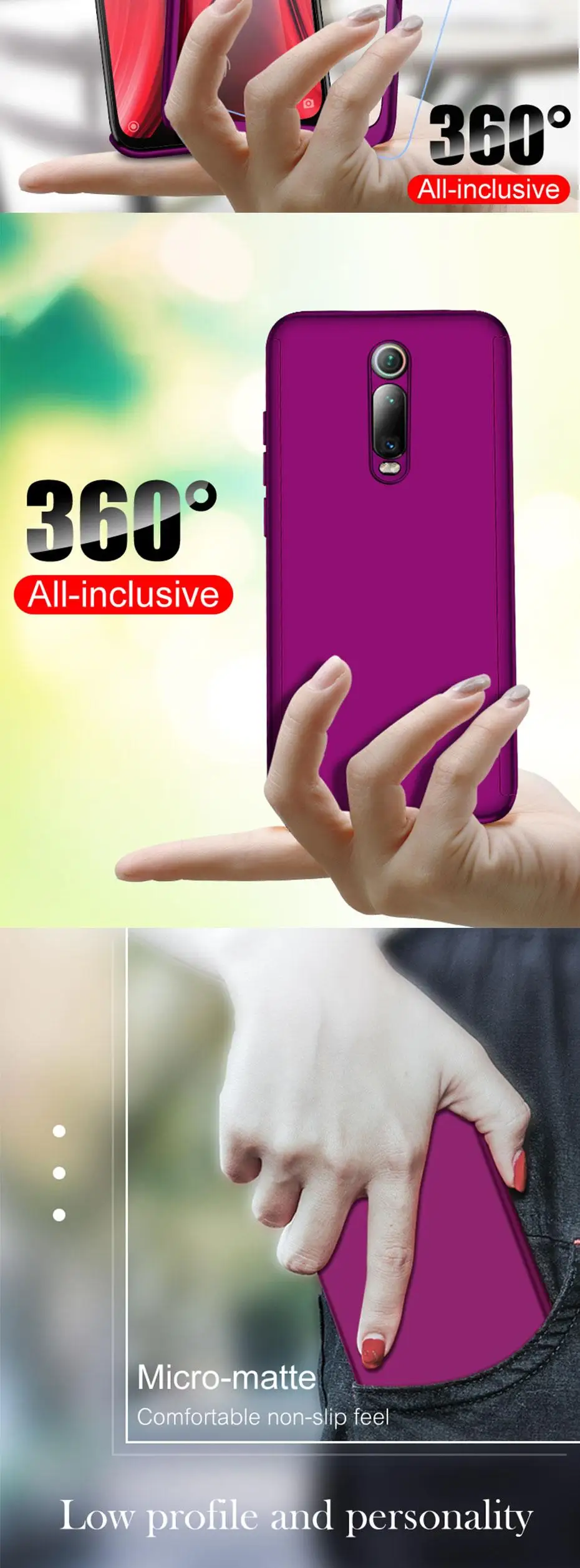 Роскошные 360 Полное покрытие противоударный чехол для Xiaomi CC9E 9X 9SE F1 Mi9 Mi8 Redmi K20Pro 4X 4XPro 6A 6PRO Note 7 6 5 F1 крышка с Стекло