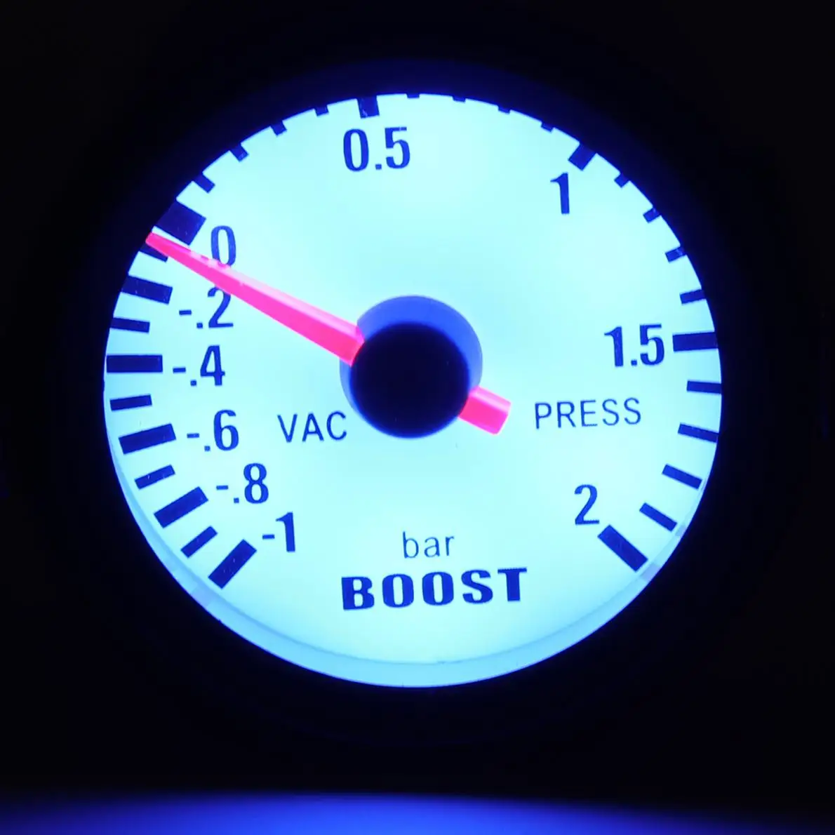 6031BL 2 &quot52 мм 12V Синий светодиодный-1 ~ бар Turbo Boost Манометр с Сенсор для авто