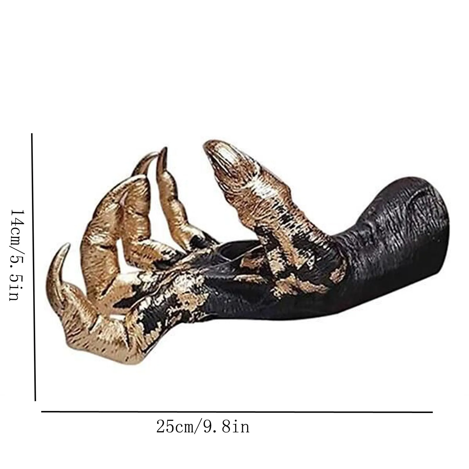 

Witch Hand Wall Hanging Aesthetic Art Sculpture Resin Pendants Garden Decoration Outdoor Statues Retro Wall Home Decor