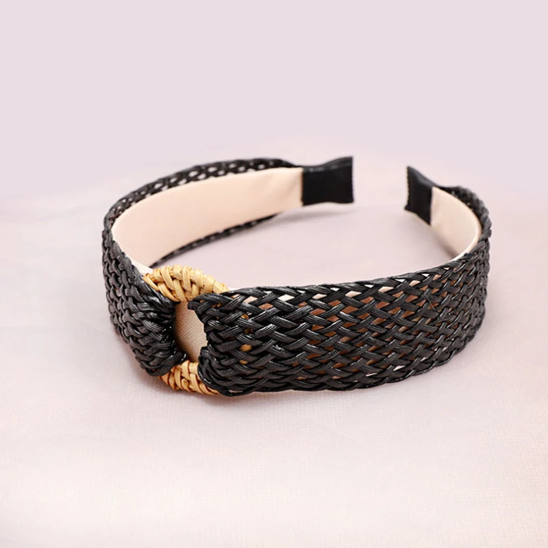 Женский широкий обруч для волос винтажный в Корейском стиле аксессуар 2020| |