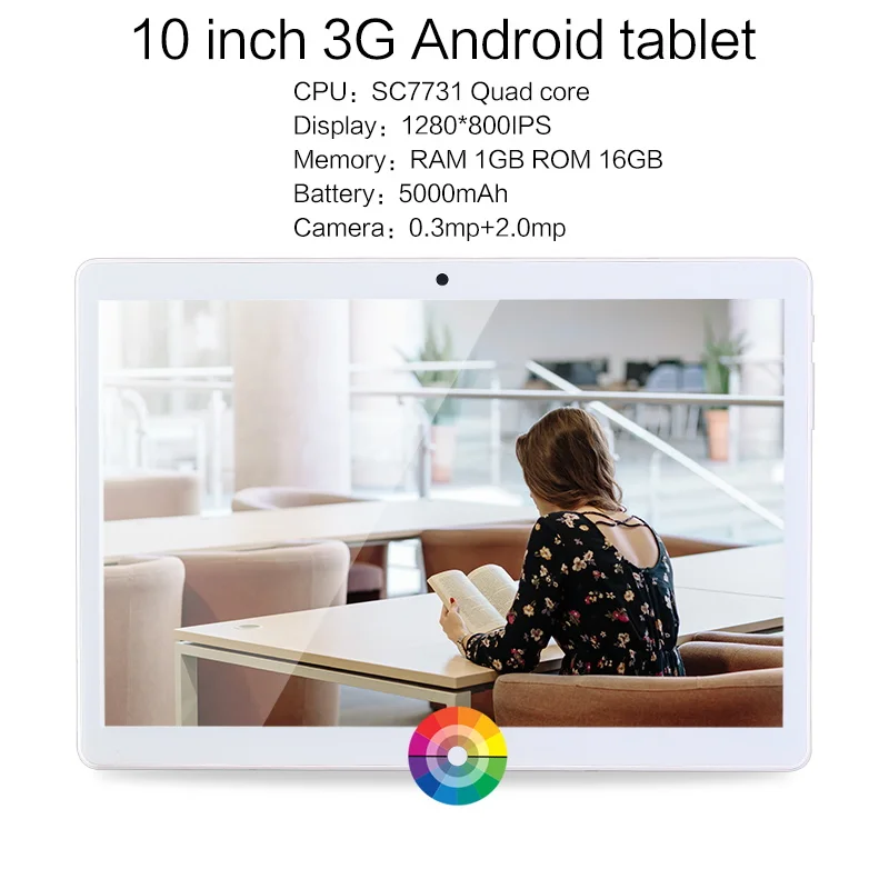 Планшеты с телефонными вызовами Google Wifi Bluetooth GPS 3G Android новый ПК планшет SD