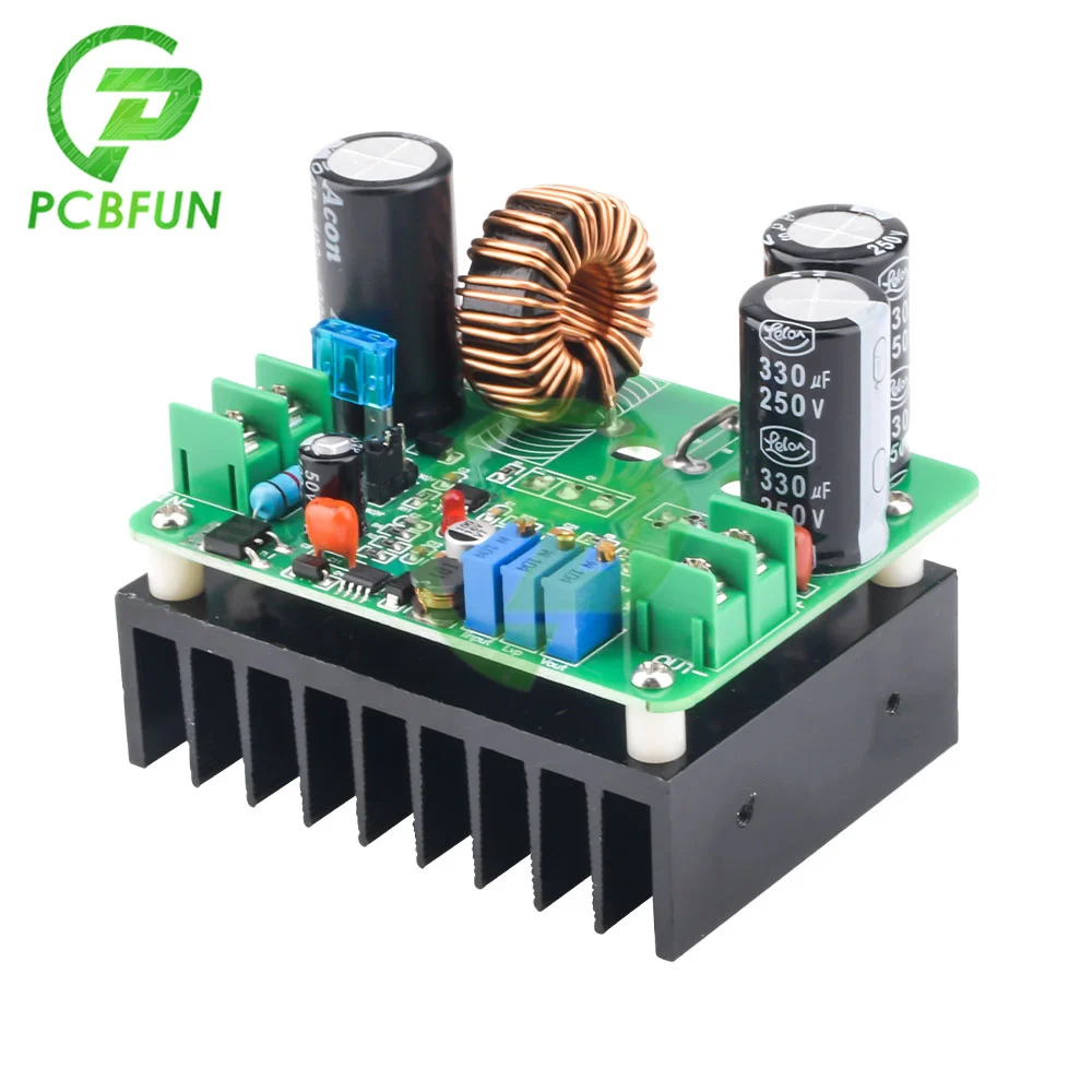 

Bt900w DC Regulated Constant Current Power Supply Adjustable High Power Boost 120V 15A Charger Power Supply Module