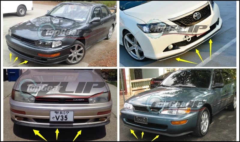 Бампер/передний спойлер для TOYOTA Camry V XV 1990 ~ 2015 Daihatsu Altis тюнинг автомобиля комплект