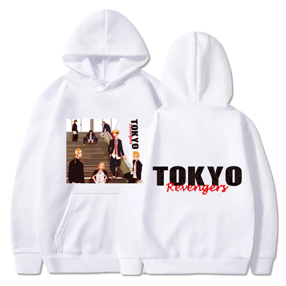 Толстовка с капюшоном японским аниме Токийский призрак милый стиль для косплея