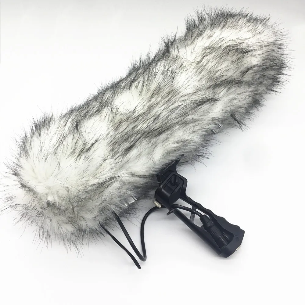 Outdoor Furry Windscreen Windshield Cover Muff for Sennheiser MKH416-P48U3 Microphone Blimp Kit MKH416 MKH 416 Mic Deadcat