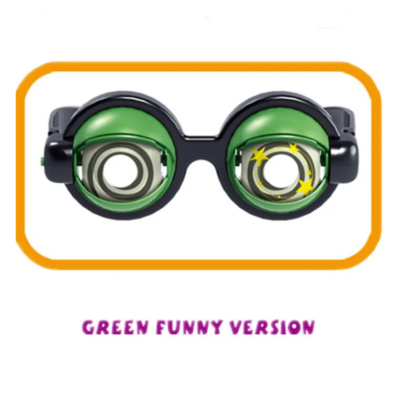 

1 Pc Funny Tricks Glasse Children Party Crazy Eyes Children's Creative Funny Glasses Toys For Halloween Chrismas Gift