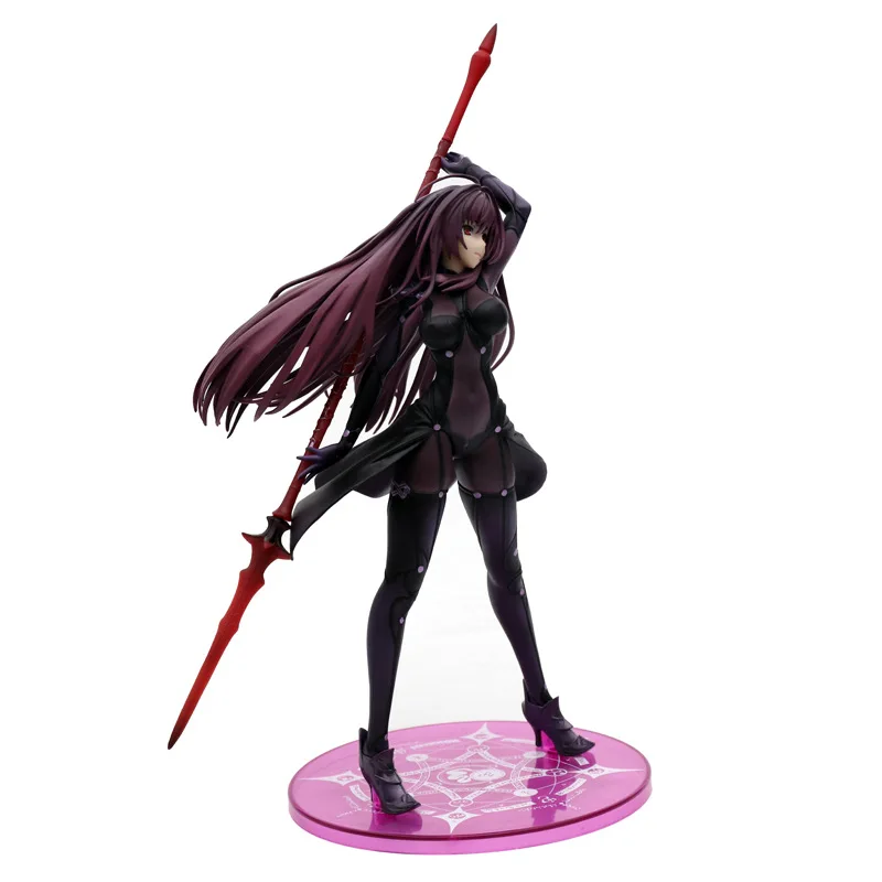 Милые аниме Fate Grand Order Lancer Scathach масштаб 1/7 Окрашенные ПВХ Фигурки коллекционные