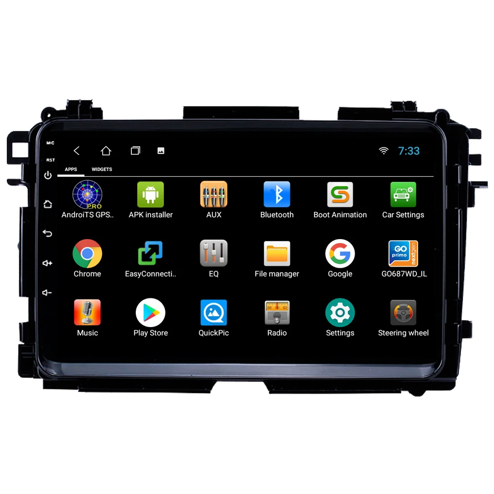 RoverOne для Honda Vezel HR-V HRV 2014 - 2017 Android 10 Авторадио автомобильный мультимедийный плеер