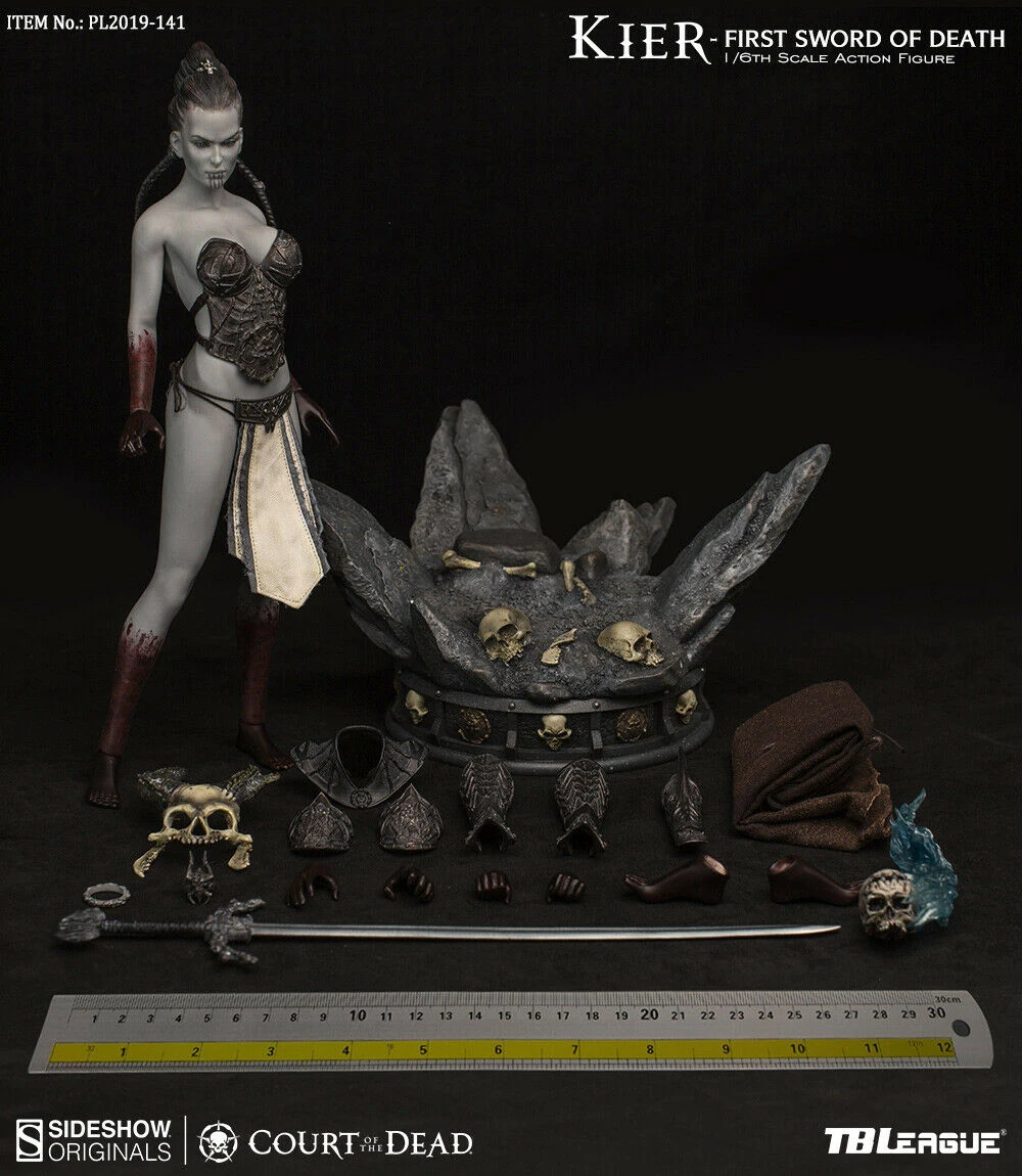 1/6 масштаб TBLeague x Sideshow PL2019-141 1/6 суд смерти Kier валькири мертвой фигуры художественный для фанатов Коллекционирование подарков