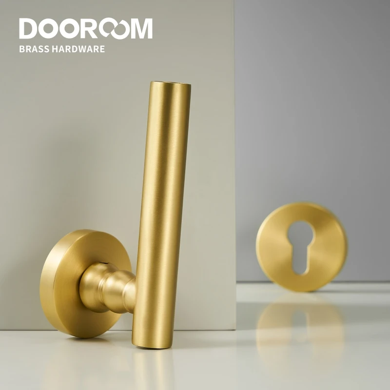 Dooroom латунный дверной замок набор современный скандинавский интерьер спальня