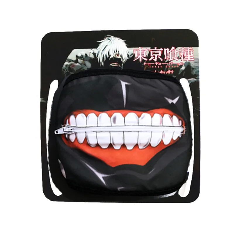 Аниме Аксессуар Горячие шоу Токийский Гуль маски Токио Kinkiken на молнии |