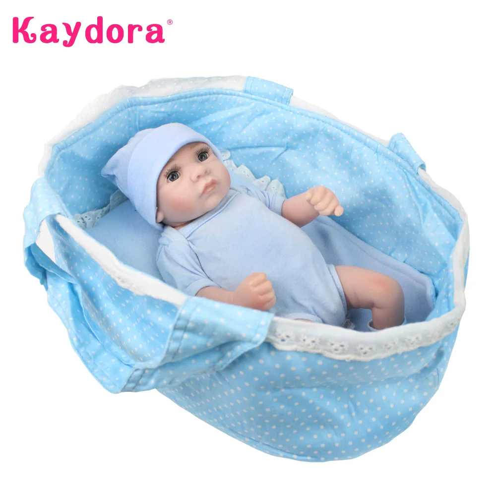 Кукла новорожденная силиконовая Реалистичная 10 дюймов 25 см|Куклы| |