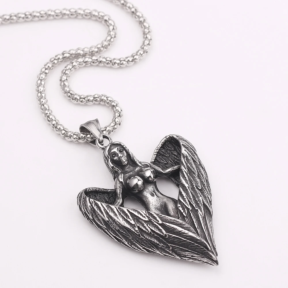 Ожерелье с подвеской в виде крыльев Ангела для женщин | Украшения и аксессуары