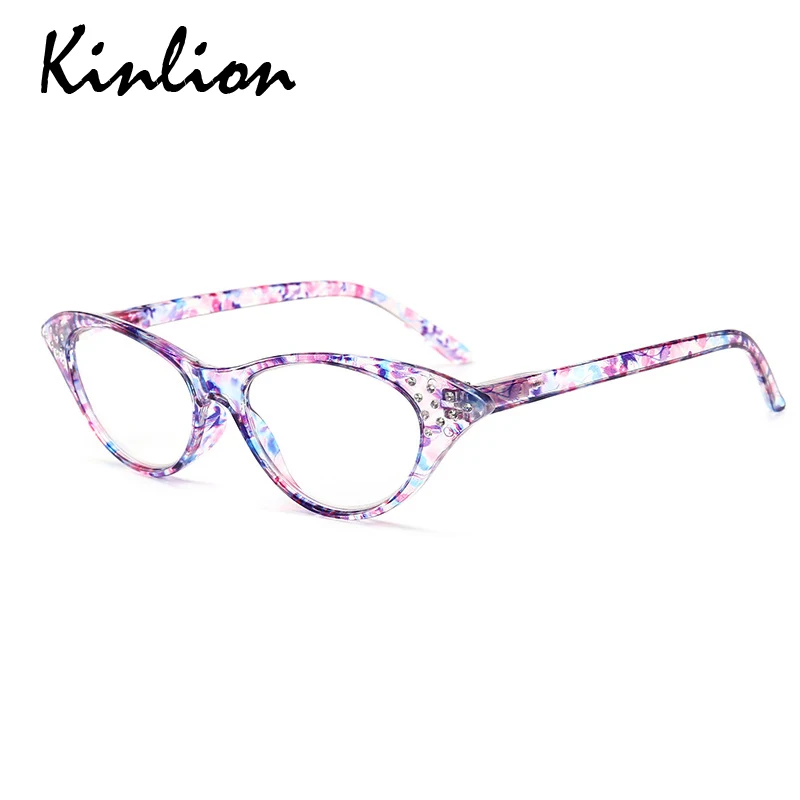 Очки Kinlion винтажные для чтения кошачий глаз прозрачные женские очки по рецепту