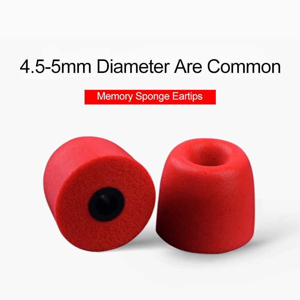 

CVJ in-ear memory cotton earplug cap, sponge earphone cap 4.5 caliber general purpose